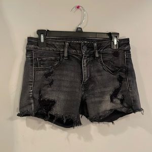 Black Super Stretch Shorts